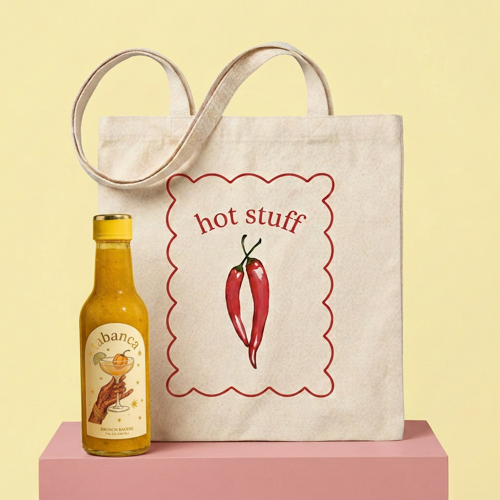 Hot Stuff, To Go styled with Brunch Baddie; sauce sold separately