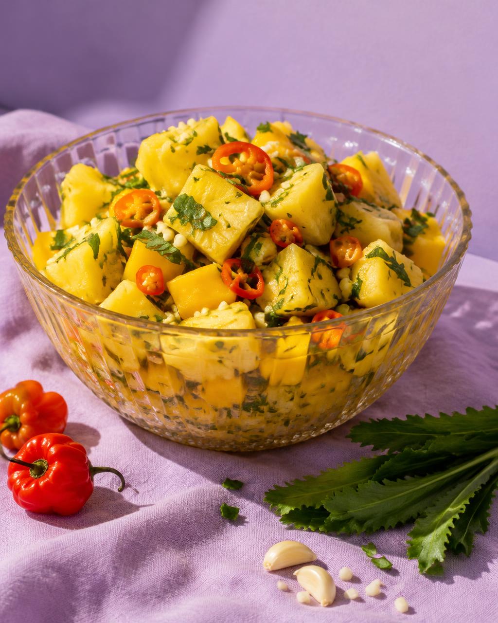 Pineapple & Mango Chow